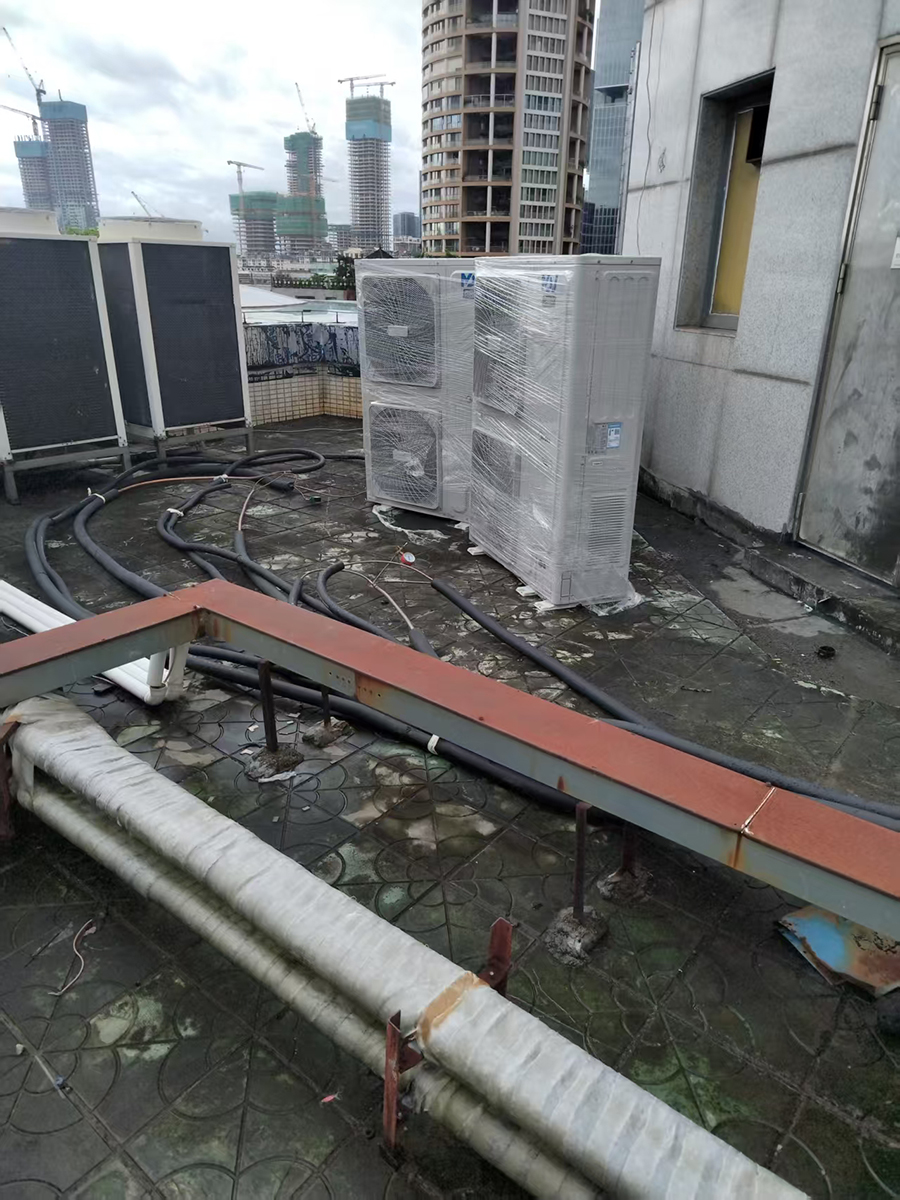 10匹空調電源布線